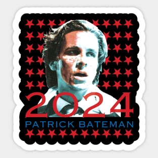 Patrick Bateman 2024 Sticker